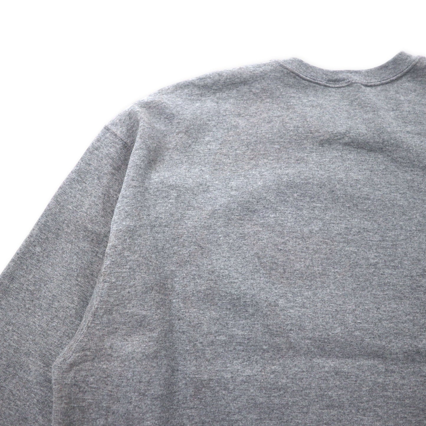 RED OAK カレッジ プリントスウェット 2XL グレー コットン 裏起毛 ARKANSAS ビッグサイズ ホンジュラス製