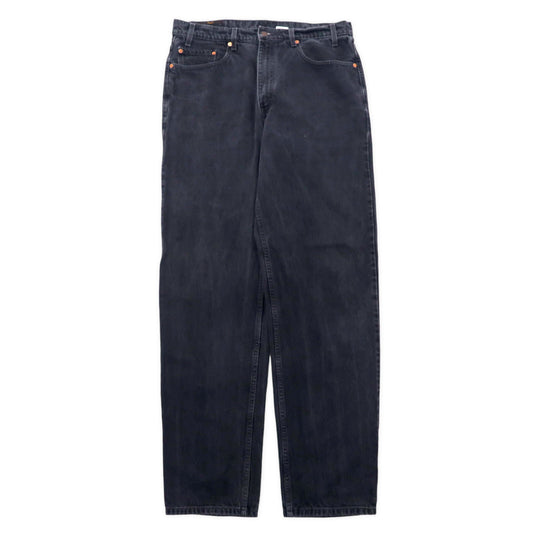 Levi's 90年代 550 ワイド バギー テーパード デニムパンツ 38 ブラック 550-4891 リラックスフィット RELAXED FIT