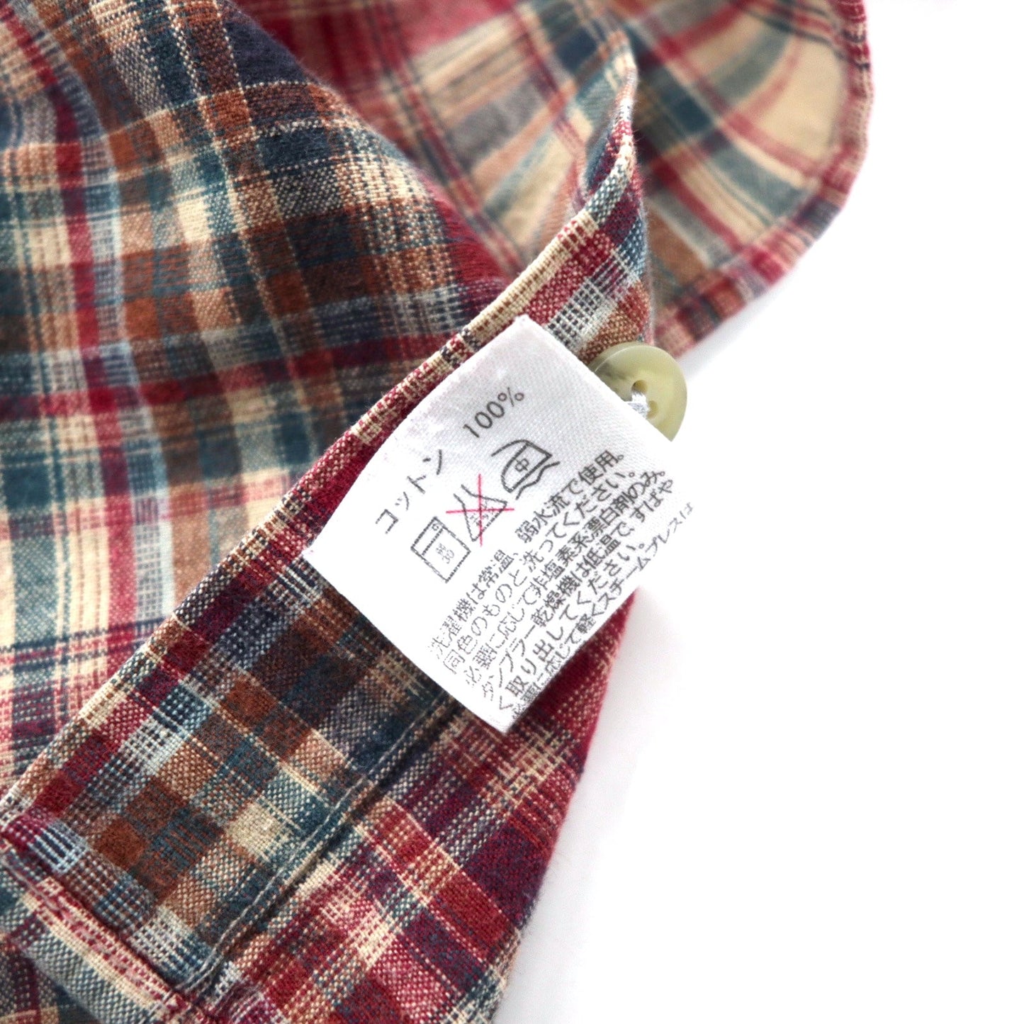 PENDLETON フランネルシャツ XL レッド チェック コットン HIKER SHIRT