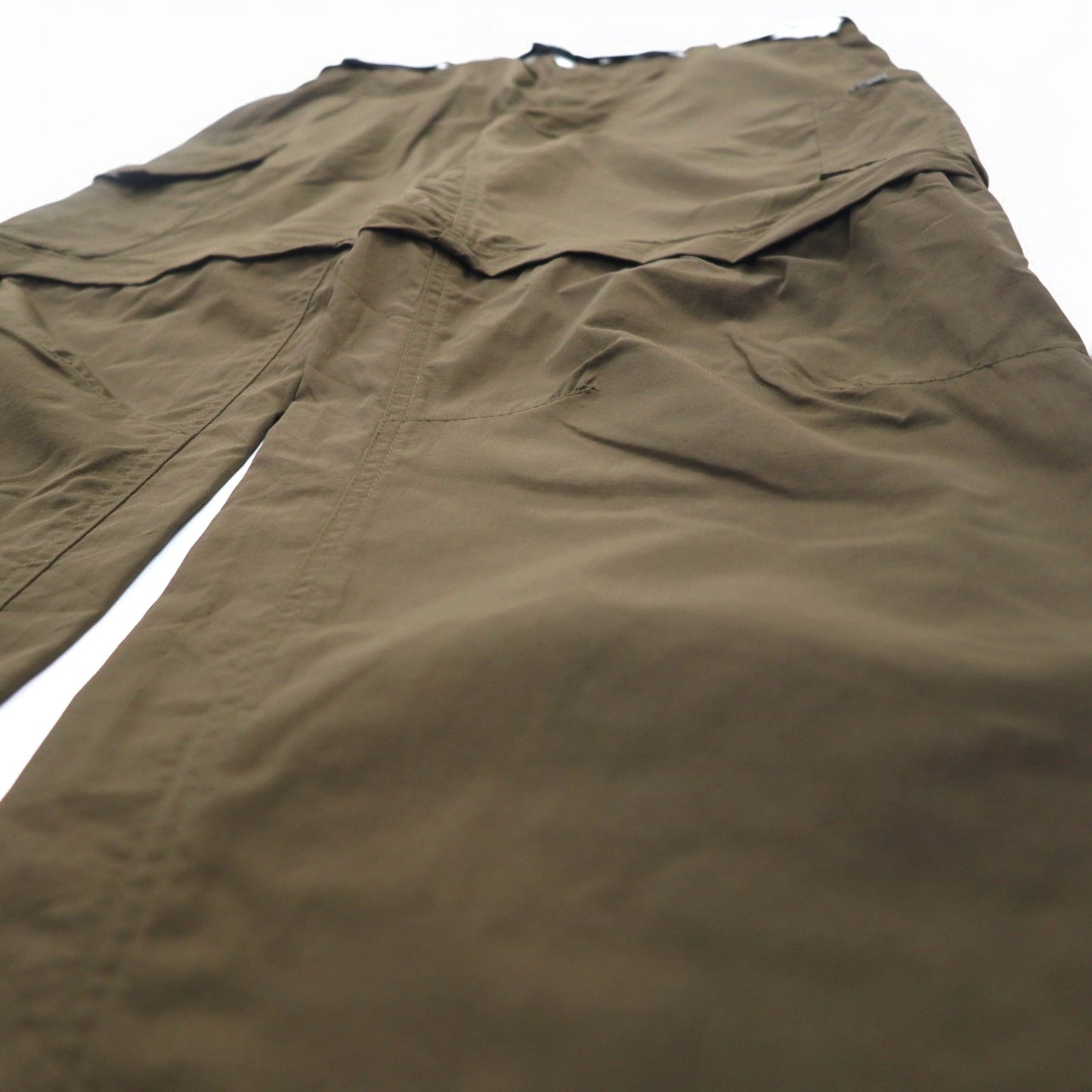 Columbia タイタニウム 2WAY コンバーチブル クライミングパンツ ショートパンツ L ブラウン ベルト付き Silver Ridge Pantalon AM8004