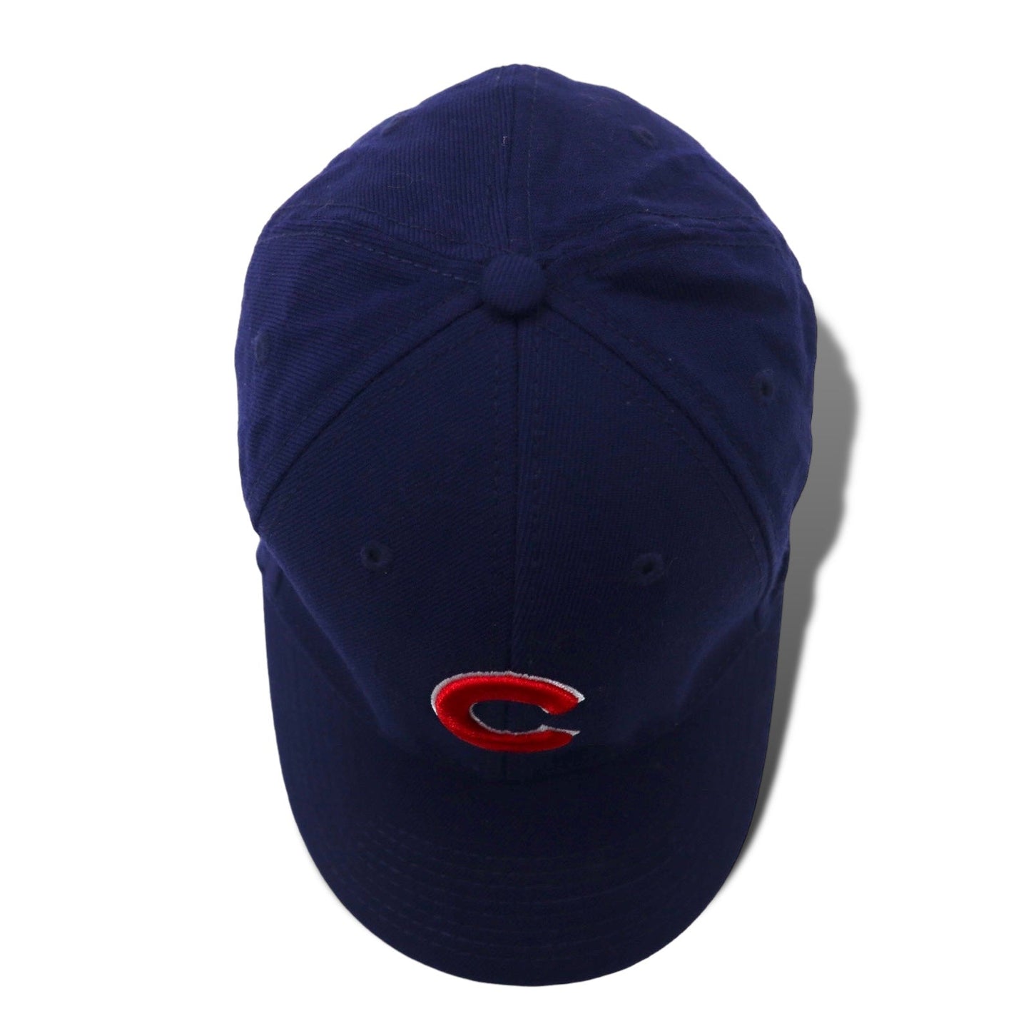 NEW ERA ベースボールキャップ S/M ネイビー ウール MLB CUBS
