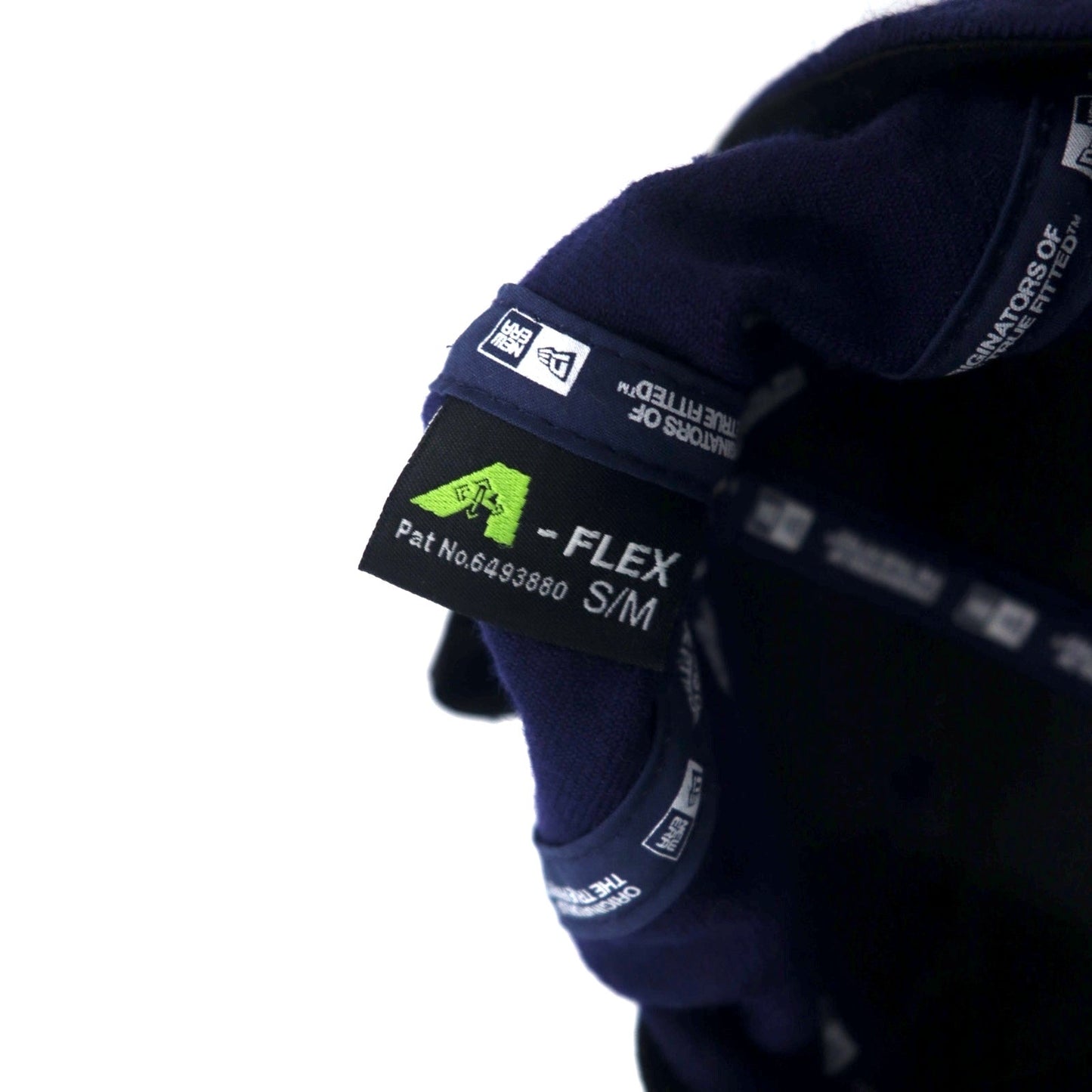 NEW ERA ベースボールキャップ S/M ネイビー ウール MLB CUBS