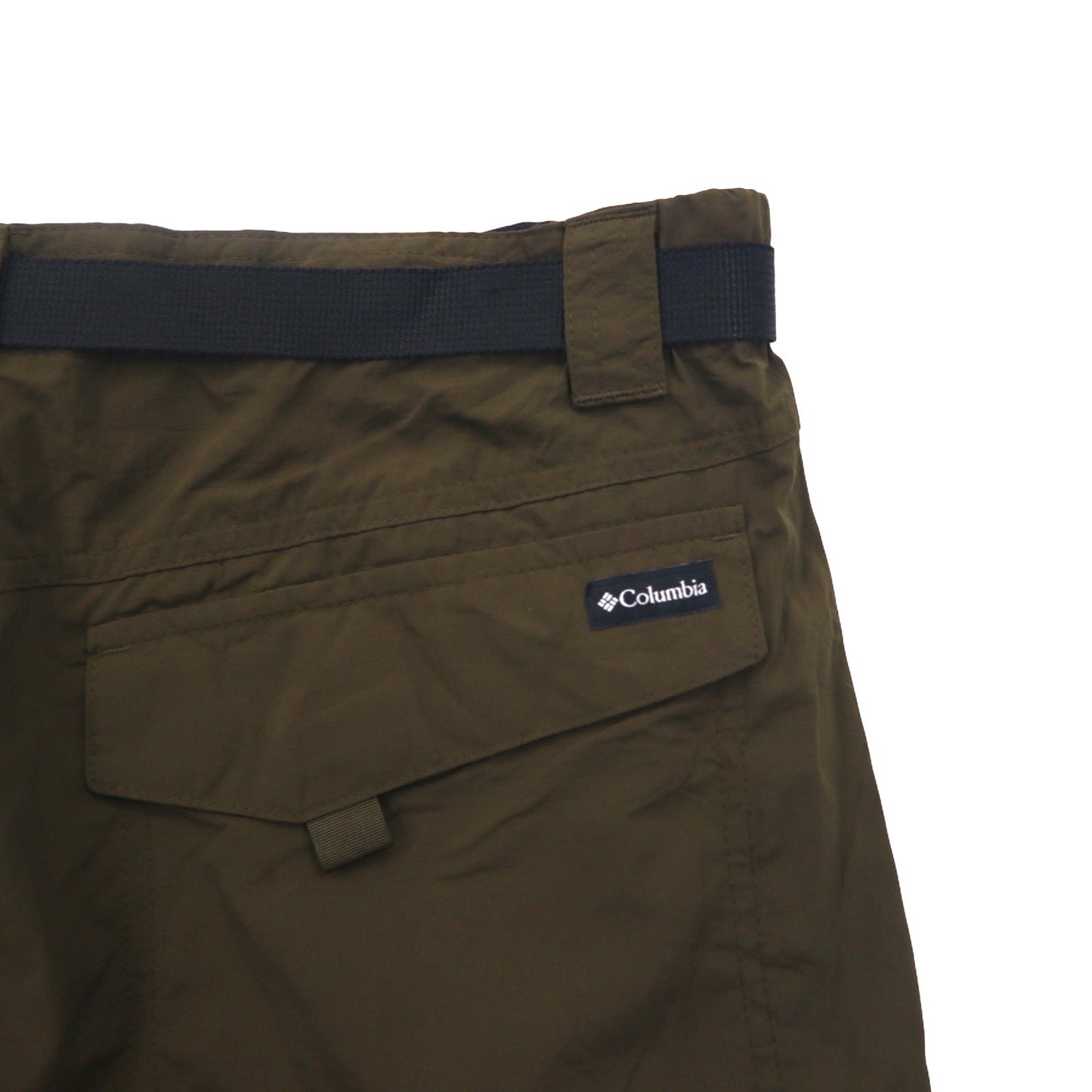 Columbia タイタニウム 2WAY コンバーチブル クライミングパンツ ショートパンツ L ブラウン ベルト付き Silver Ridge Pantalon AM8004
