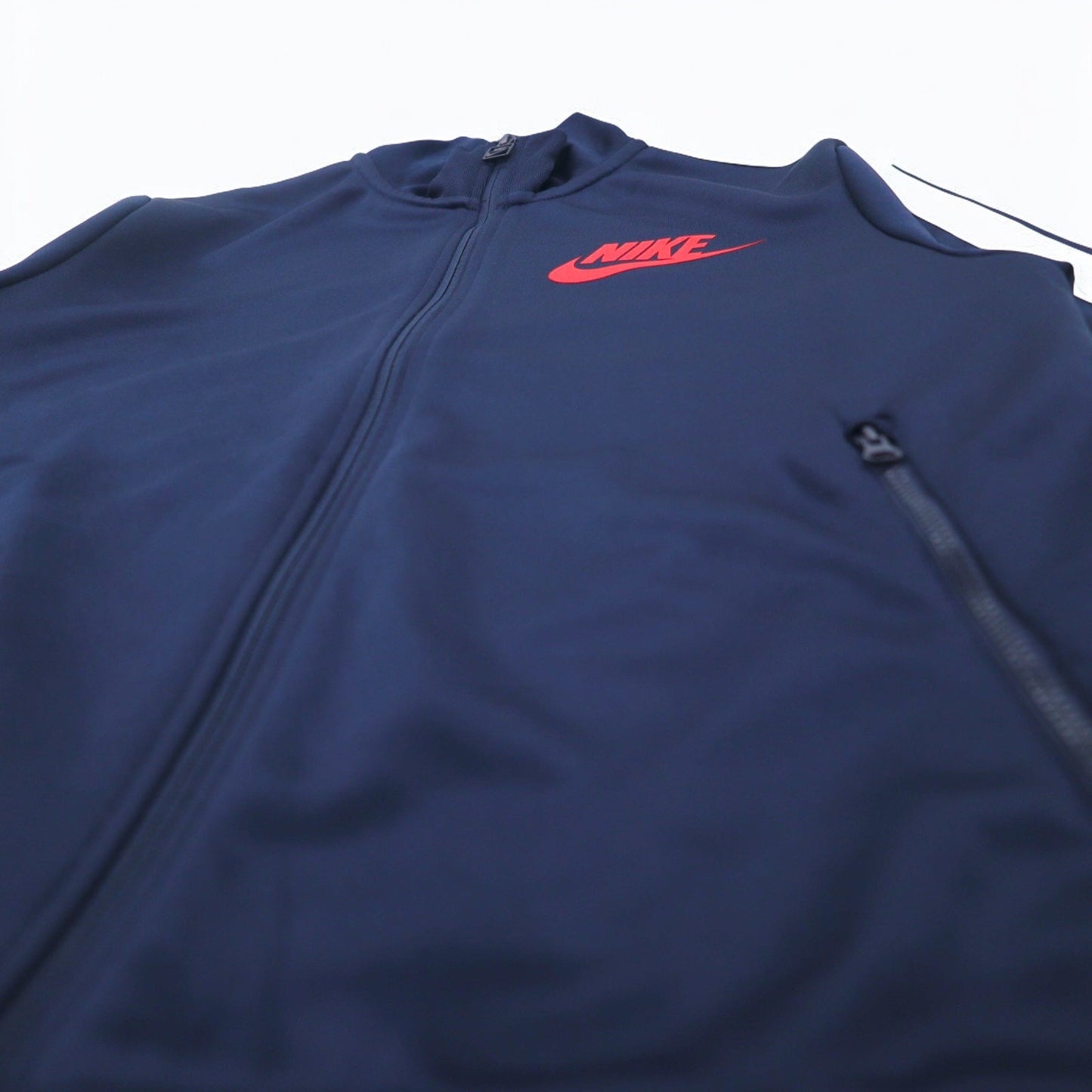 NIKE ダブルジップ トラックジャケット ジャージ M ネイビー サイドライン 649772-451