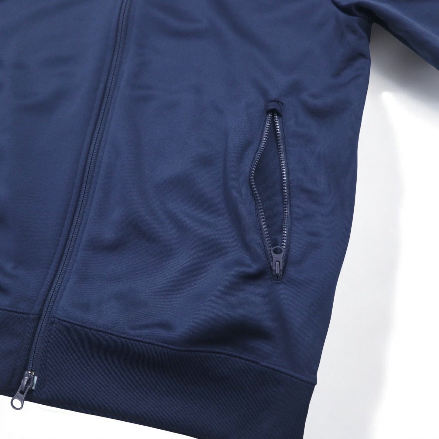 NIKE ダブルジップ トラックジャケット ジャージ M ネイビー サイドライン 649772-451