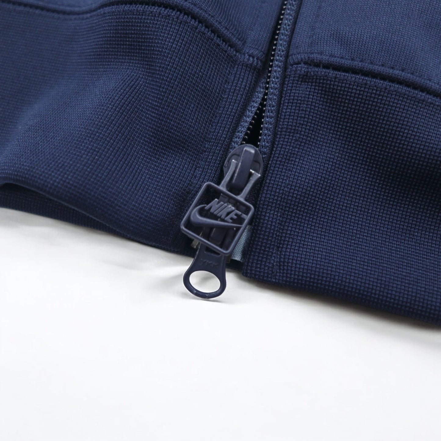 NIKE ダブルジップ トラックジャケット ジャージ M ネイビー サイドライン 649772-451