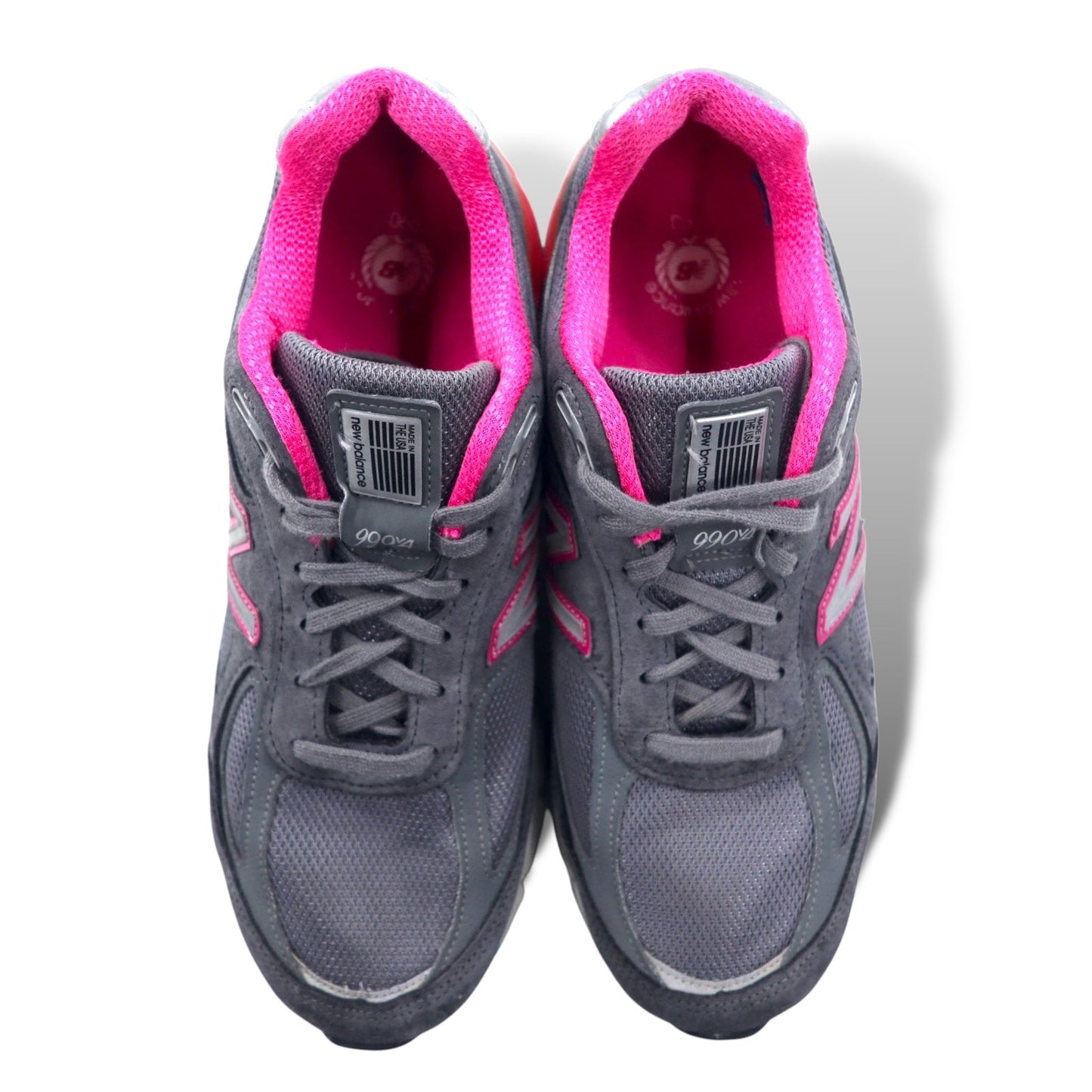 New Balance USA製 990V4 スニーカー 27.5cm グレー スエード W990GP4