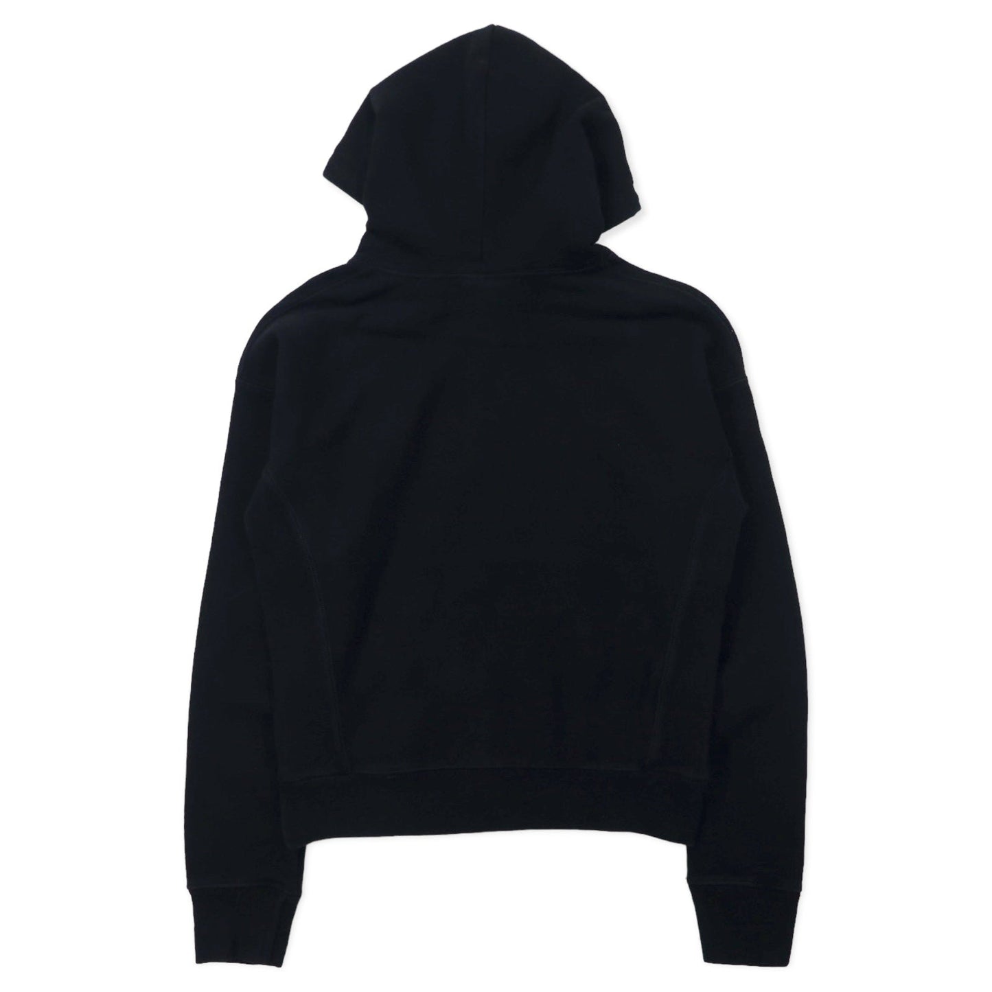 Champion リバースウィーブ プルオーバー パーカー M ブラック コットン 裏起毛 青単タグ 復刻 ホンジュラス製