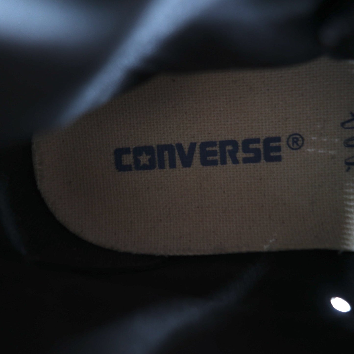 CONVERSE レザー オールスター LEA ALL STAR HI ハイカット スニーカー 27.5cm ブラック 1C075