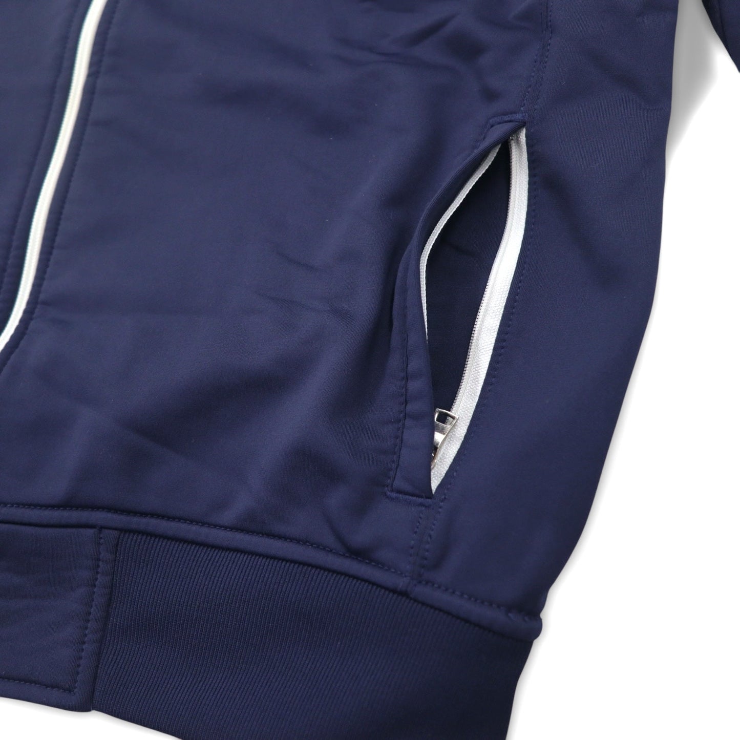 Polo by Ralph Lauren ビッグポニー トラックジャケット ジャージ M ネイビー トリコロール ダブルジップ