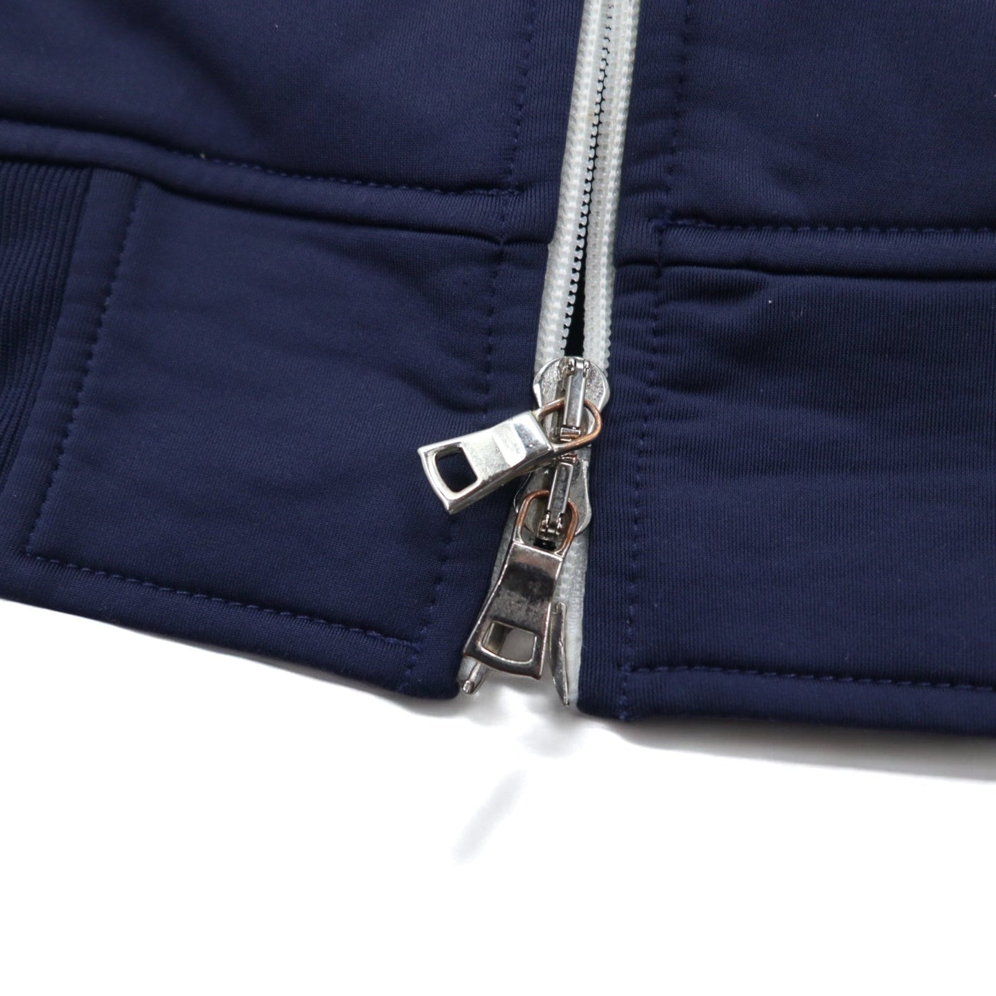 Polo by Ralph Lauren ビッグポニー トラックジャケット ジャージ M ネイビー トリコロール ダブルジップ