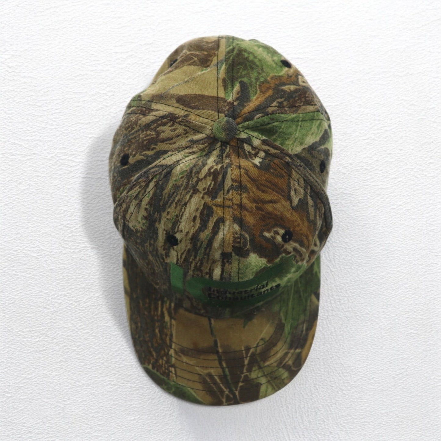 Real Tree スナップバック リアルツリーカモ アウトドアキャップ FREE カーキ アメリカ企業 Industrial Consultants 刺繍