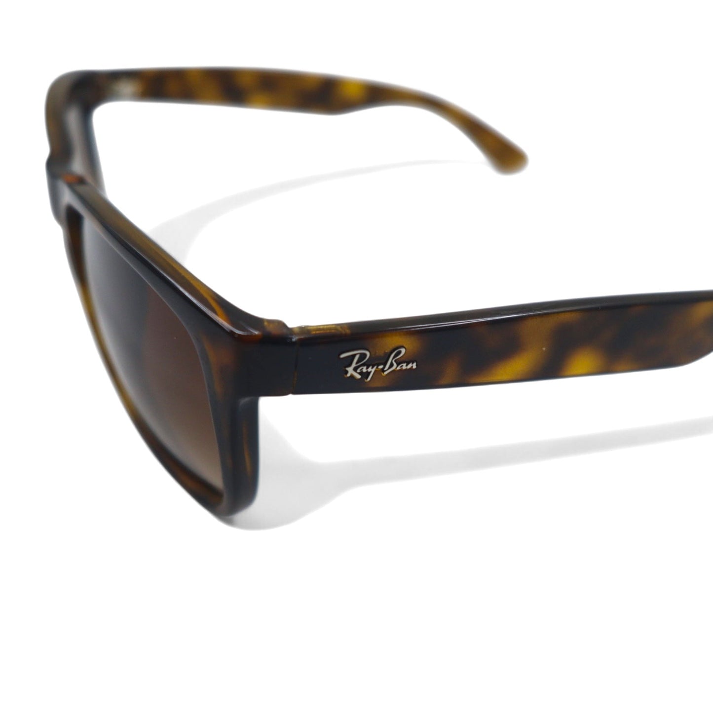 Ray-Ban ジャスティン サングラス ウェリントン ブラウン ベッコウ JUSTIN RB4165F