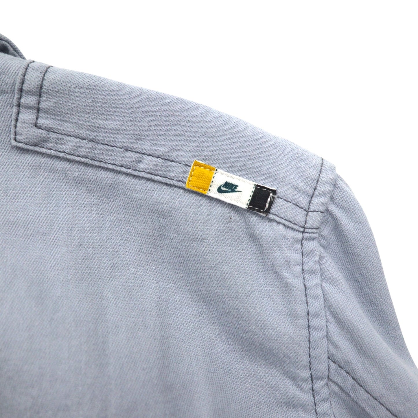 NIKE 00年代 ワークジャケット ジップアップジャケット L ブルー コットン 未使用品