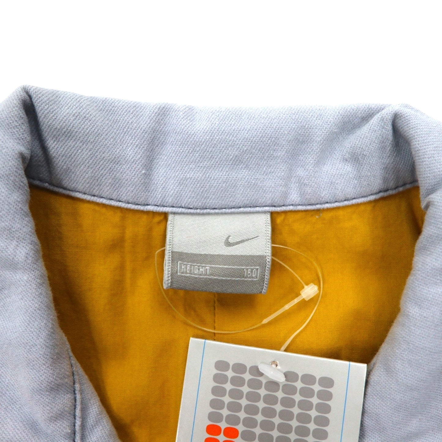 NIKE 00年代 ワークジャケット ジップアップジャケット L ブルー コットン 未使用品