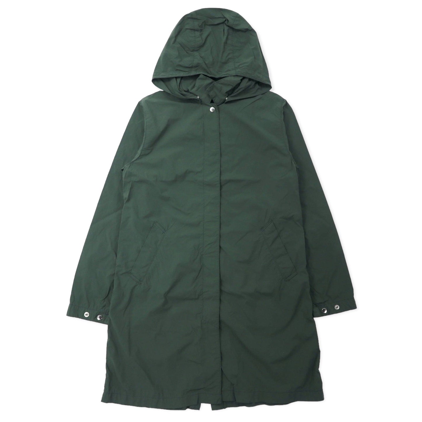 THE NORTH FACE ニーズジャーコート ステンカラーコート M カーキ ナイロン スナップボタン フード着脱式 JOURNEYS TECH COAT NPW21767