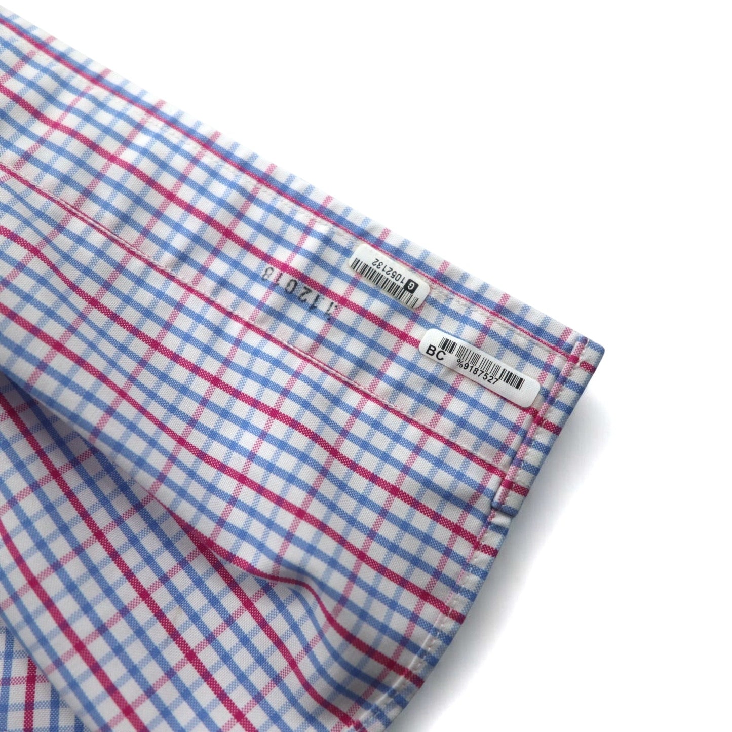 L.L.Bean オックスフォード ボタンダウンシャツ XL ブルー トリコロール チェック ビッグサイズ 形態安定 262253