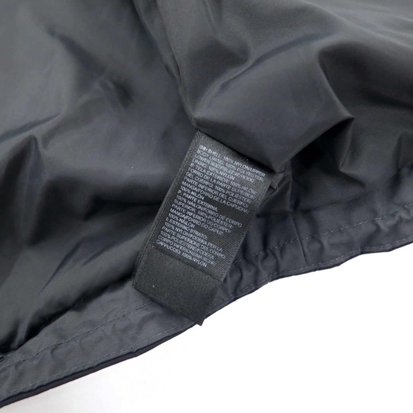 THE NORTH FACE マウンテンパーカー L グレー ナイロン HYVENT 防水 透湿 ジップインジップ搭載 ダブルジップ US企画