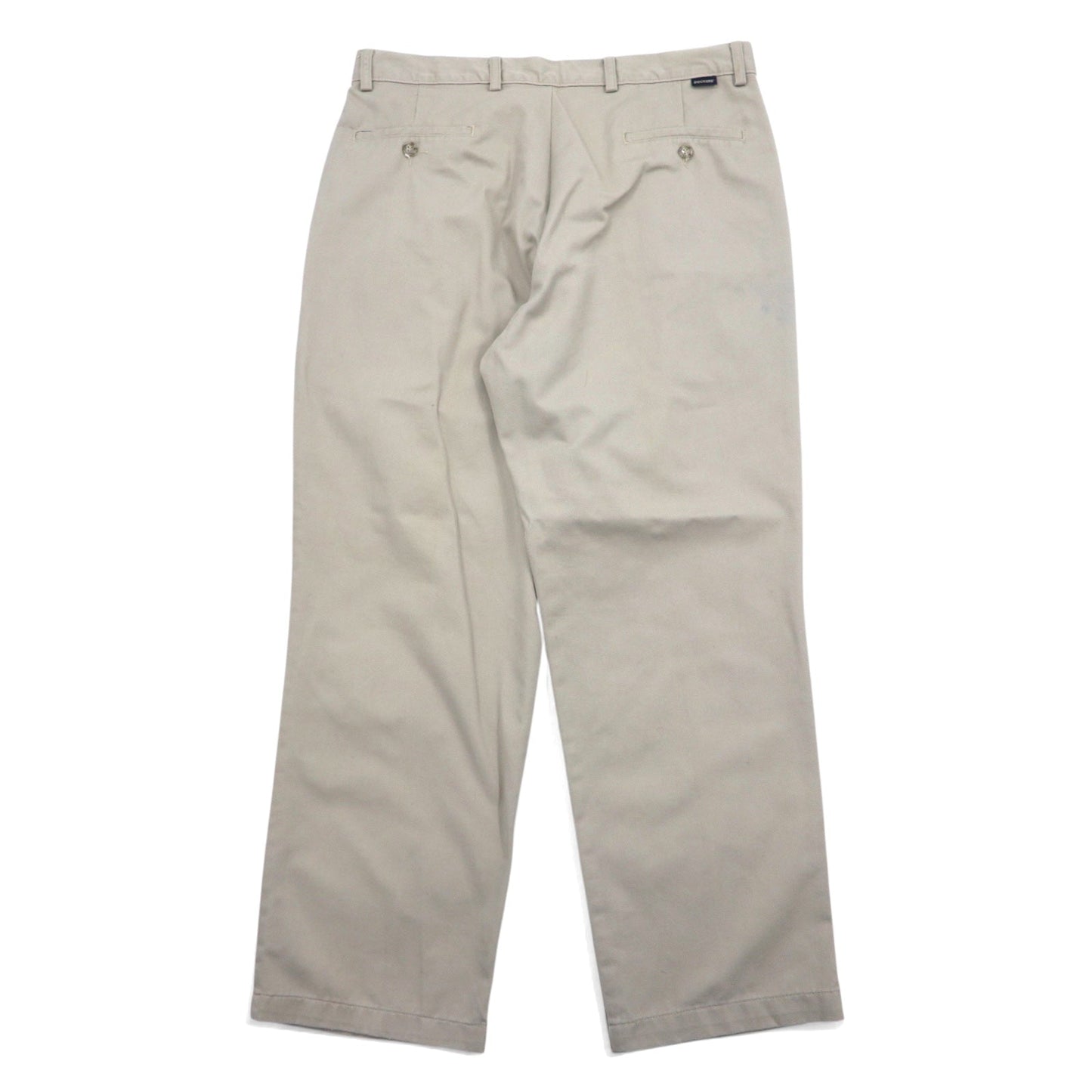 DOCKERS ( Levi's ) khakis 00年代 タック ワイド チノパンツ L ベージュ コットン