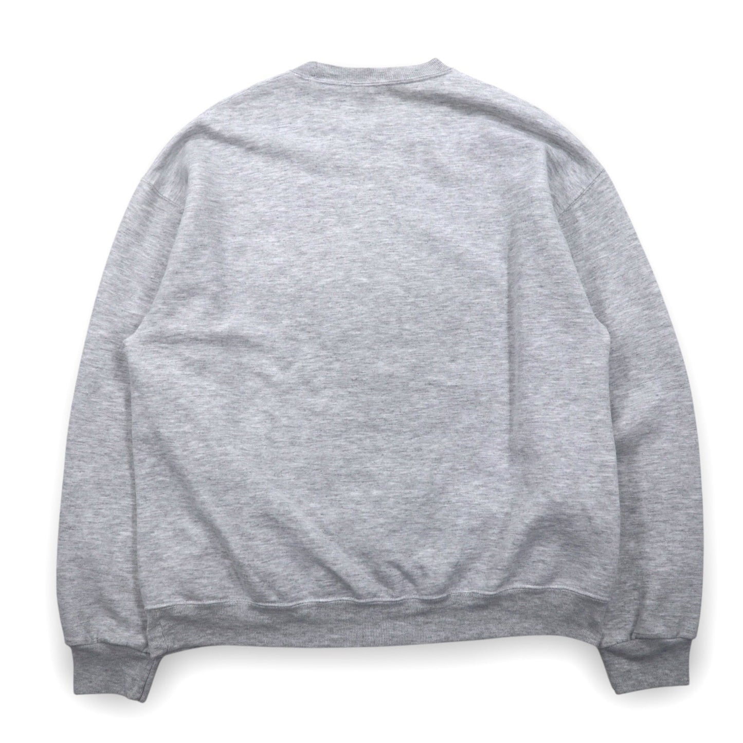 JERZEES スウェット L グレー アニマル プリント 鹿 コットン ポリエステル 裏起毛