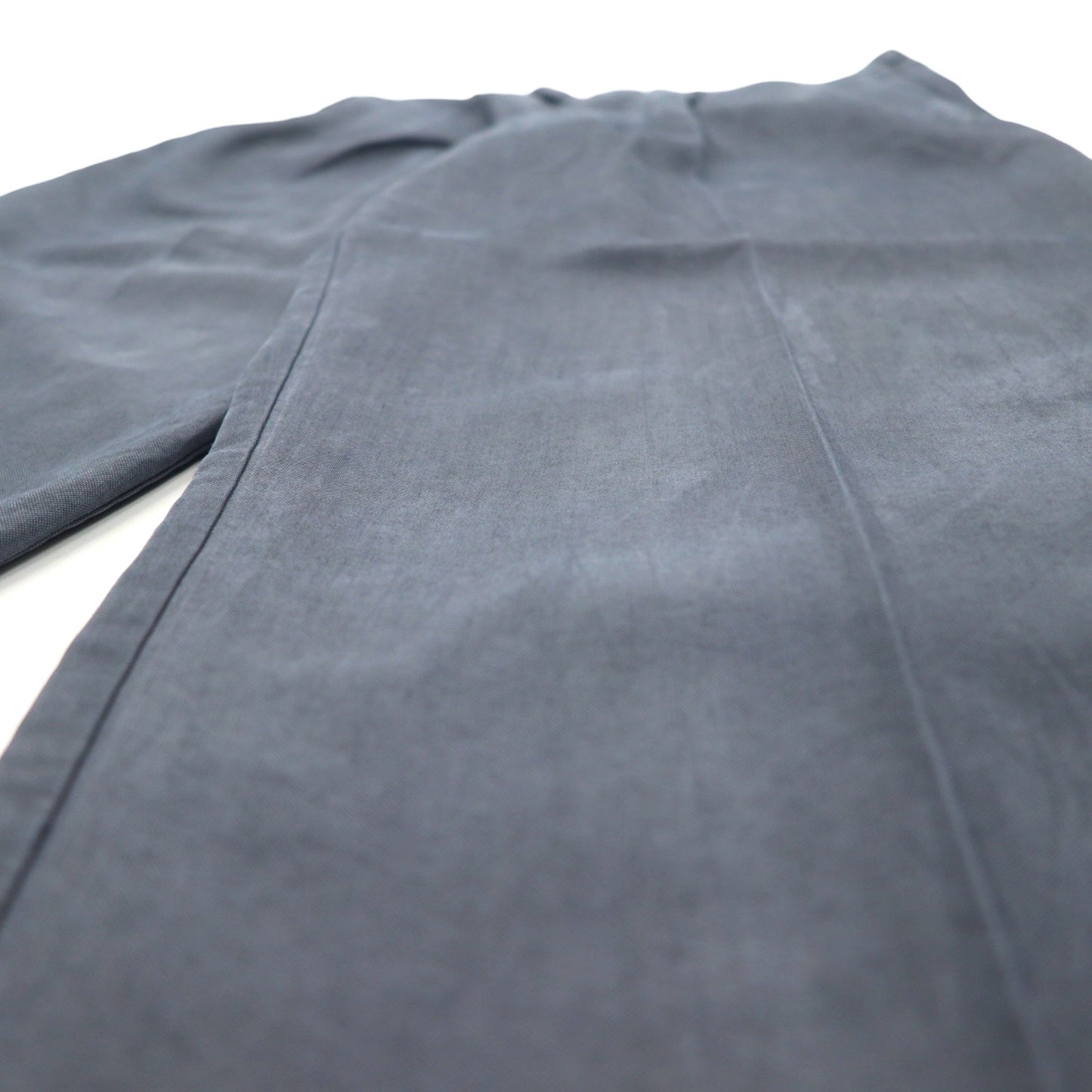 DOCKERS ( Levi's ) リラックスフィット タック ワイド スラックスパンツ L ネイビー テンセル ポリエステル PLEATED RELAXED FIT