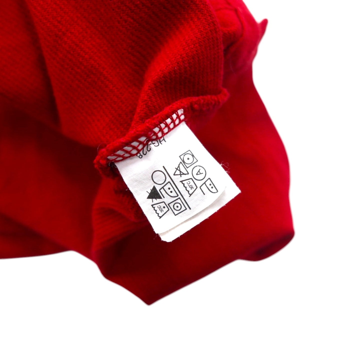 CHAPS RALPH LAUREN 90年代 ロングスリーブTシャツ ロンT L レッド ワンポイントロゴ刺繍