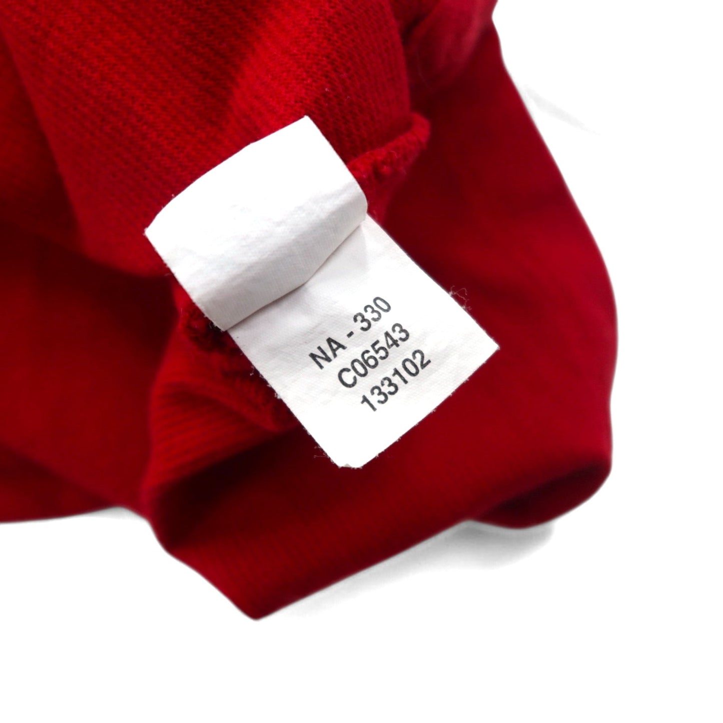 CHAPS RALPH LAUREN 90年代 ロングスリーブTシャツ ロンT L レッド ワンポイントロゴ刺繍