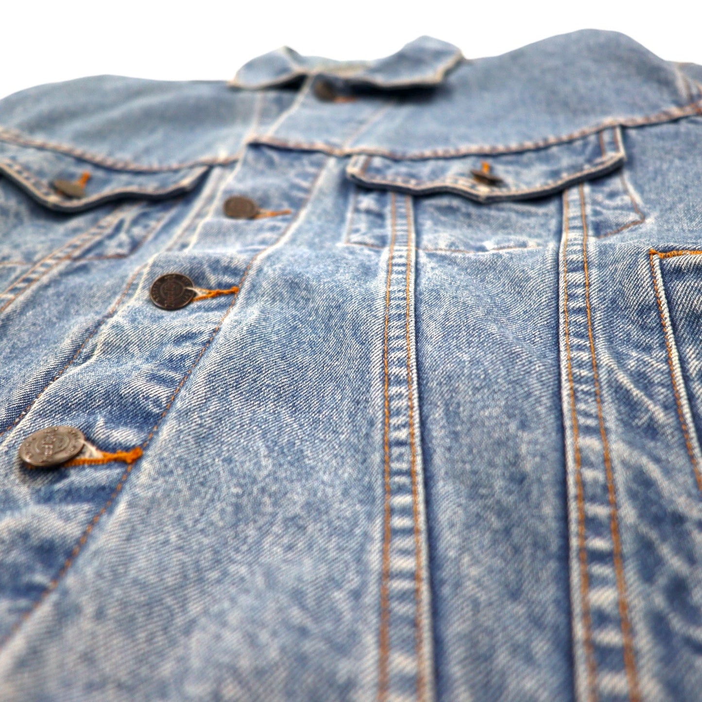 Hard Rock HOTEL 90年代 デニムジャケット Gジャン L インディゴ ブルー バックロゴ刺繍 LAS VEGAS