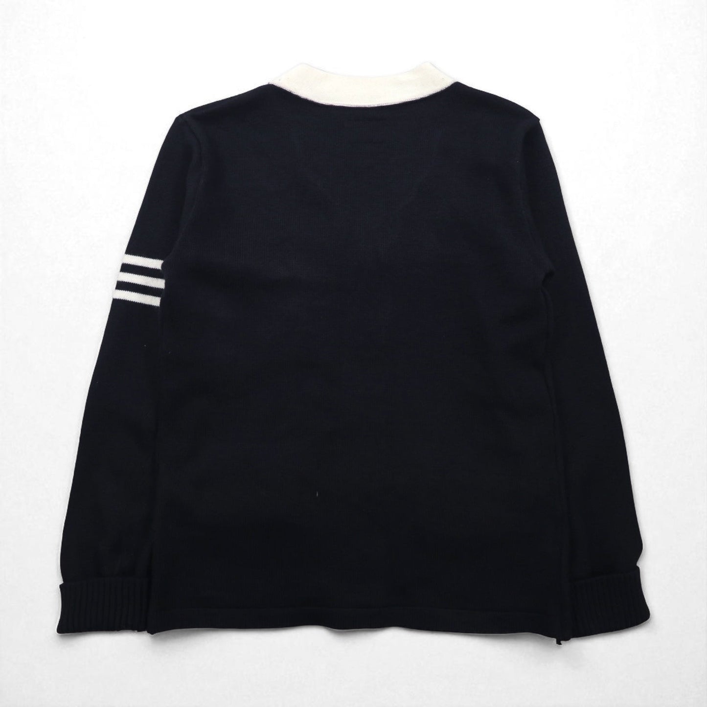 Vintage Letterman Cardigan NEFF レタード カーディガン M ブラック ワッペン パッチポケット