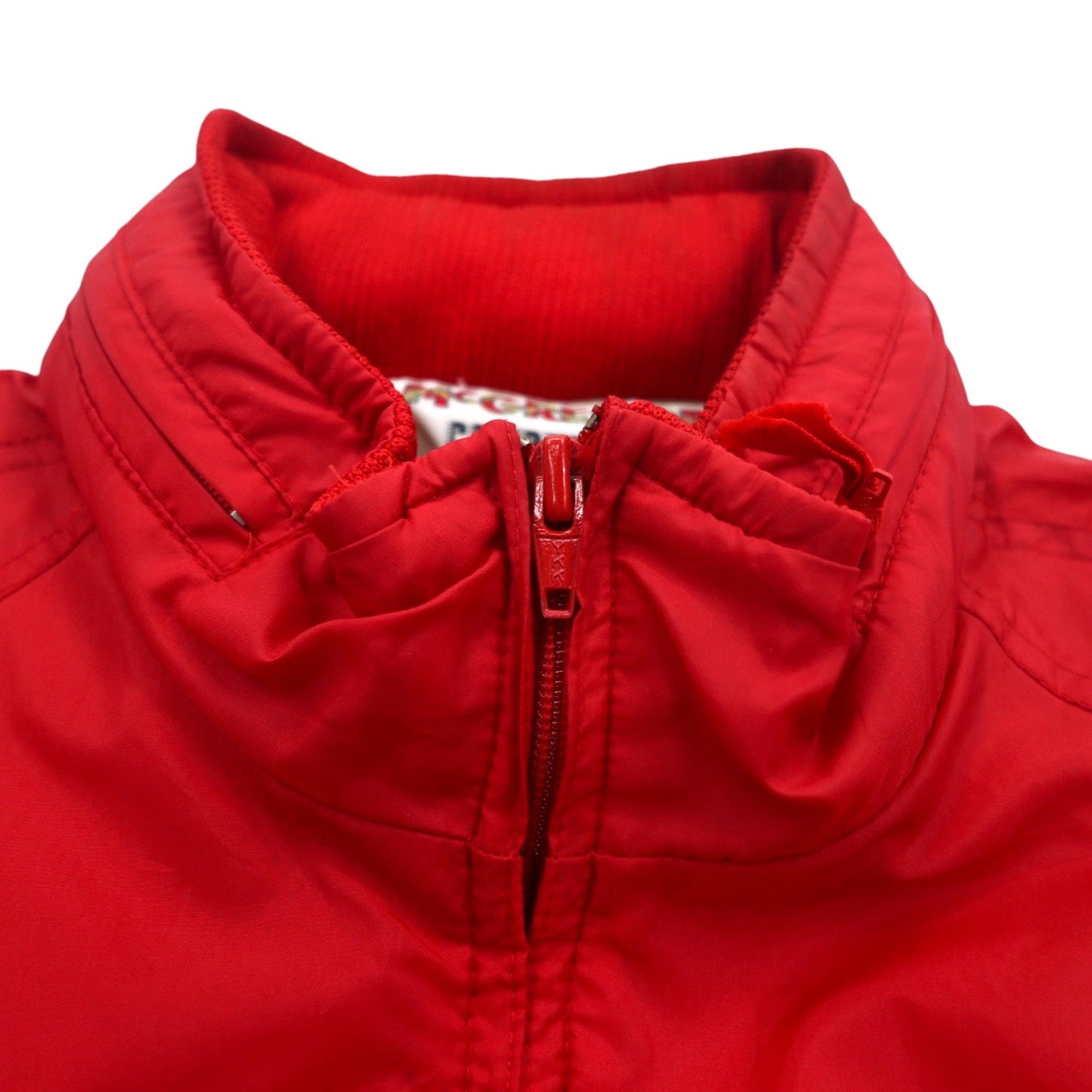 McGREGOR 80年代 COMPETITORS CLUB セーリングジャケット ナイロンジャケット L レッド トリコロール フード収納式