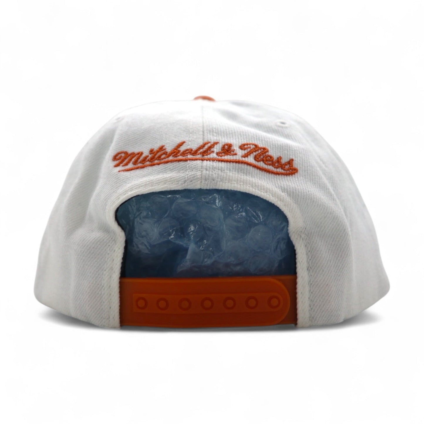 mitchell & ness スナップバック バイカラー ベースボールキャップ FREE アジャスタブル フィット ホワイト オレンジ NBA Phenix Suns
