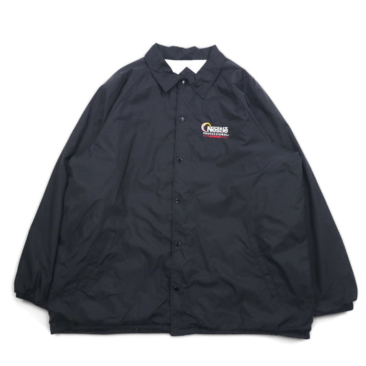 TRI-MOUNTAIN コーチジャケット 3XL ブラック ナイロン US企業 Nestle ビッグサイズ