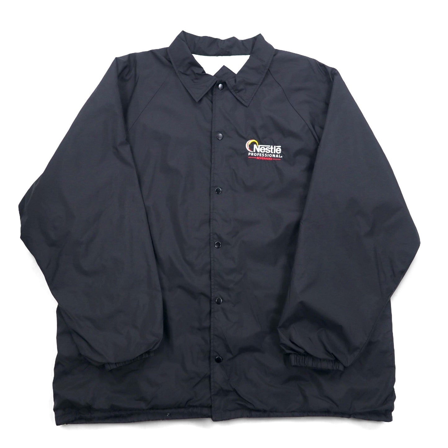 TRI-MOUNTAIN コーチジャケット 3XL ブラック ナイロン US企業 Nestle ビッグサイズ