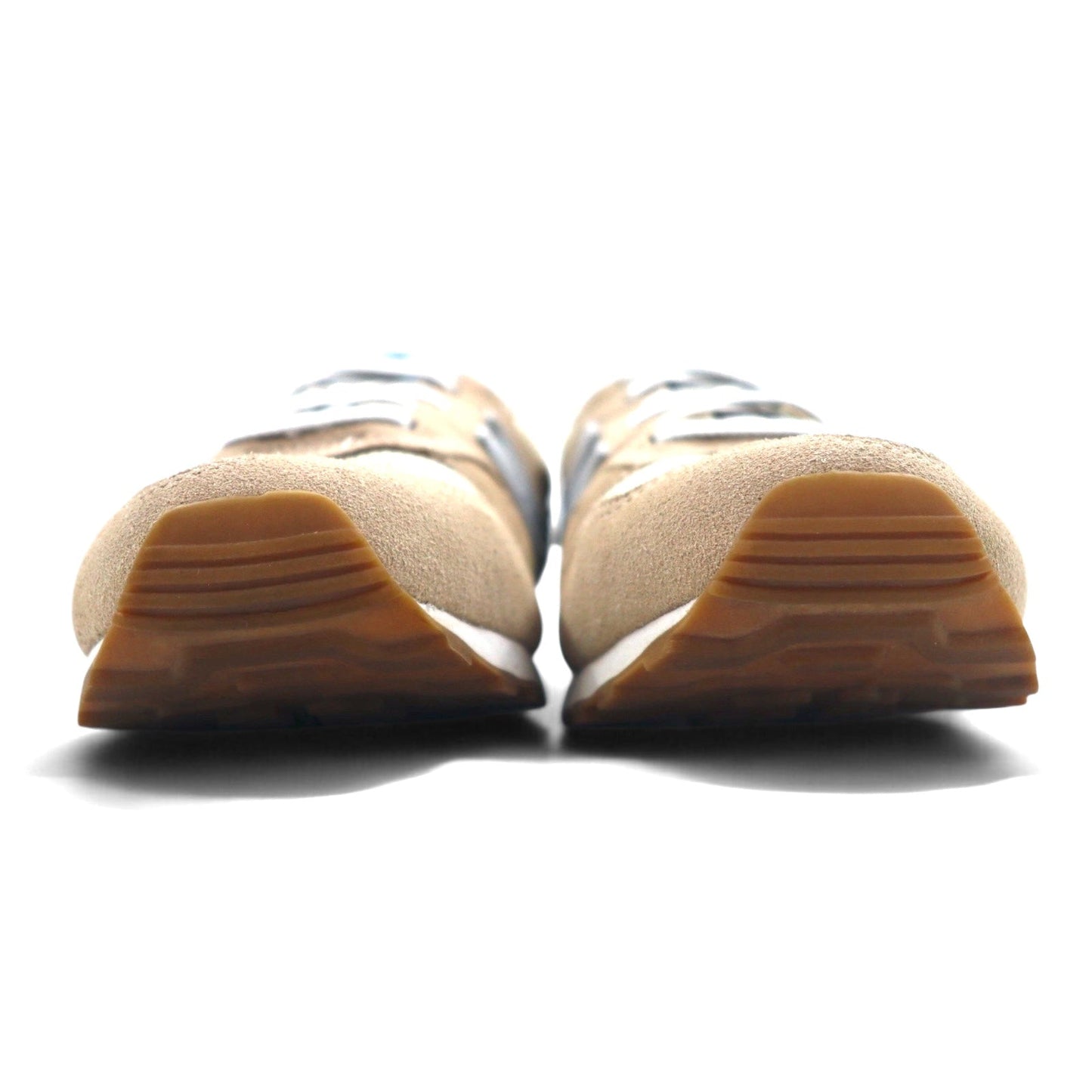 new balance 373 スエード スニーカー 27cm ベージュ シルバー ML373MM2