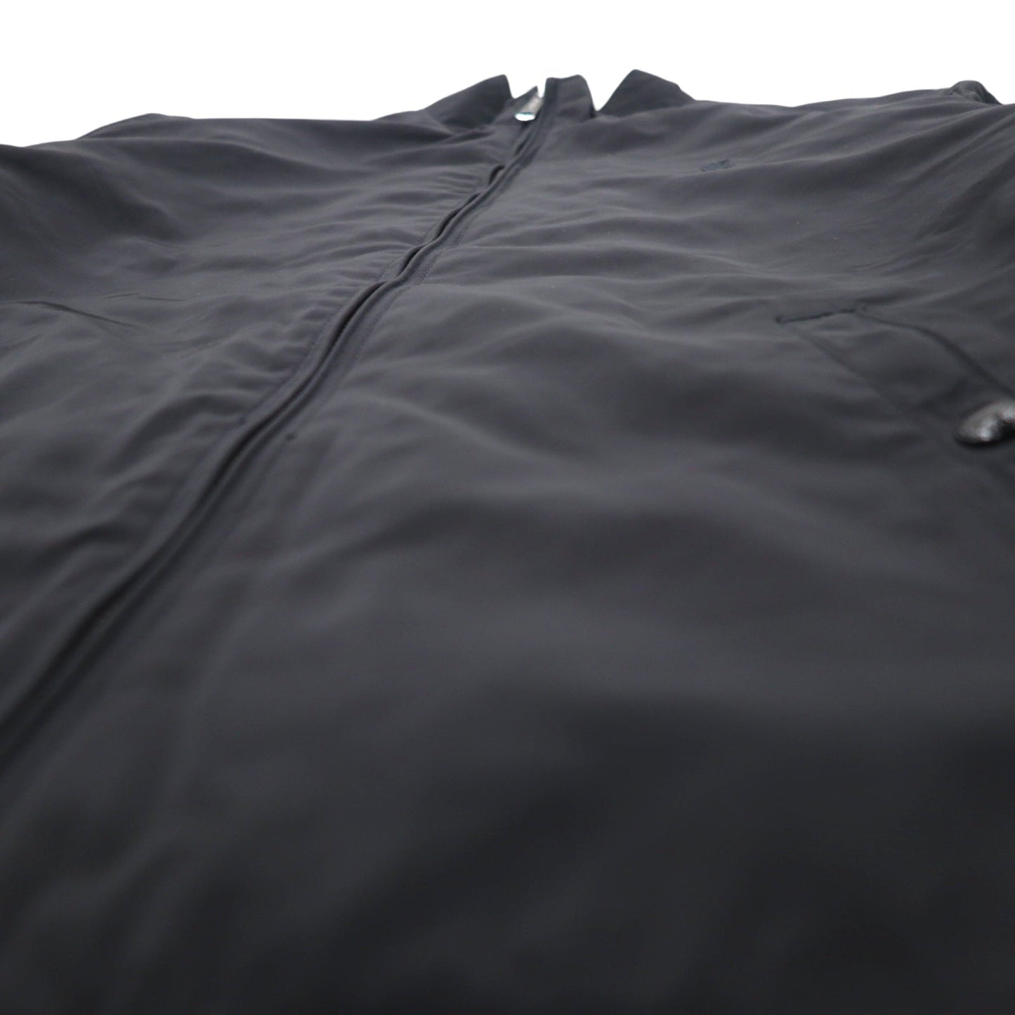 POLO RALPH LAUREN スウィングトップ ハリントンジャケット 中綿 S ブラック ポリエステル 裏地タータンチェック スモールポニー 刺繍