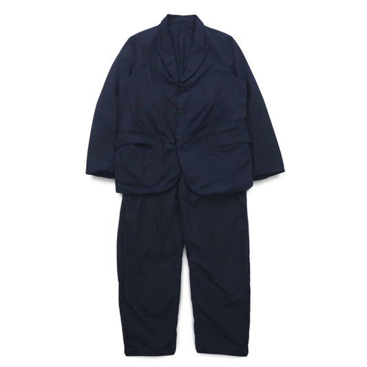 TEATORA DEVICE JKT / WALLET PANTS スーツ セットアップ L ネイビー ナイロン PACKABLE パッカブル TT-004-P / TT-203-P 日本製