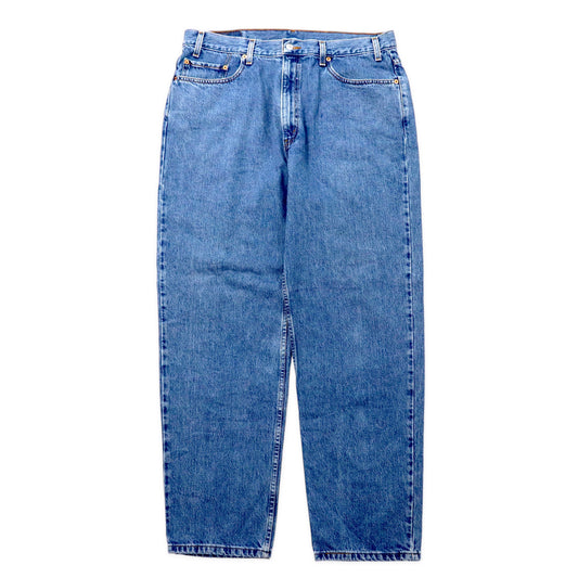 Levi's 550 ワイド バギー テーパード デニムパンツ 40 ブルー アイスウォッシュ 550-4891 リラックスフィット ビッグサイズ