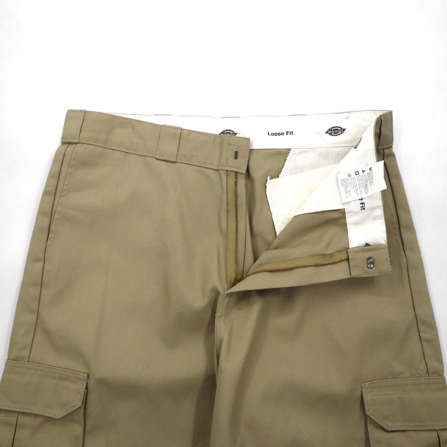 Dickies ルーズフィット Loose Fit チノ カーゴ ショートパンツ ハーフパンツ XL ベージュ WR888DS ニカラグア製
