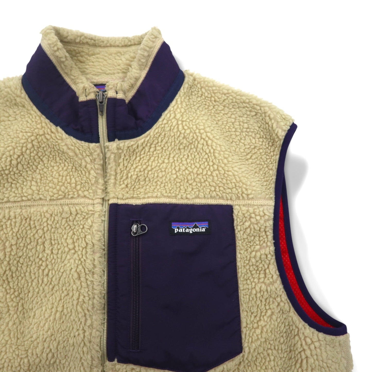 patagonia クラシックレトロ X Classic Retro-X Vest フリース ベスト L ベージュ 23047FA14