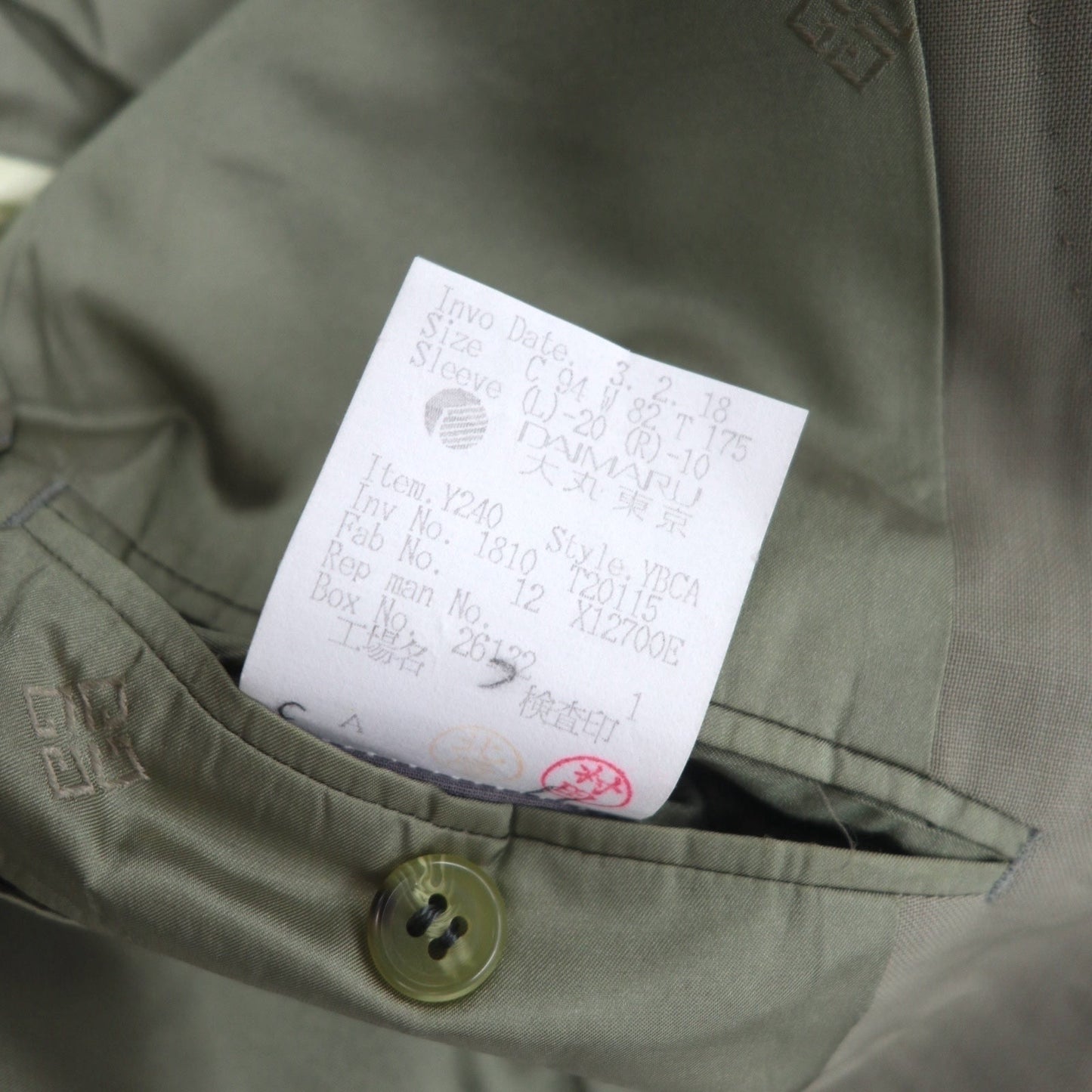 GIVENCHY 80年代 オールド ダブル テーラードジャケット ブレザー M ベージュ ウール メタルボタン 日本製