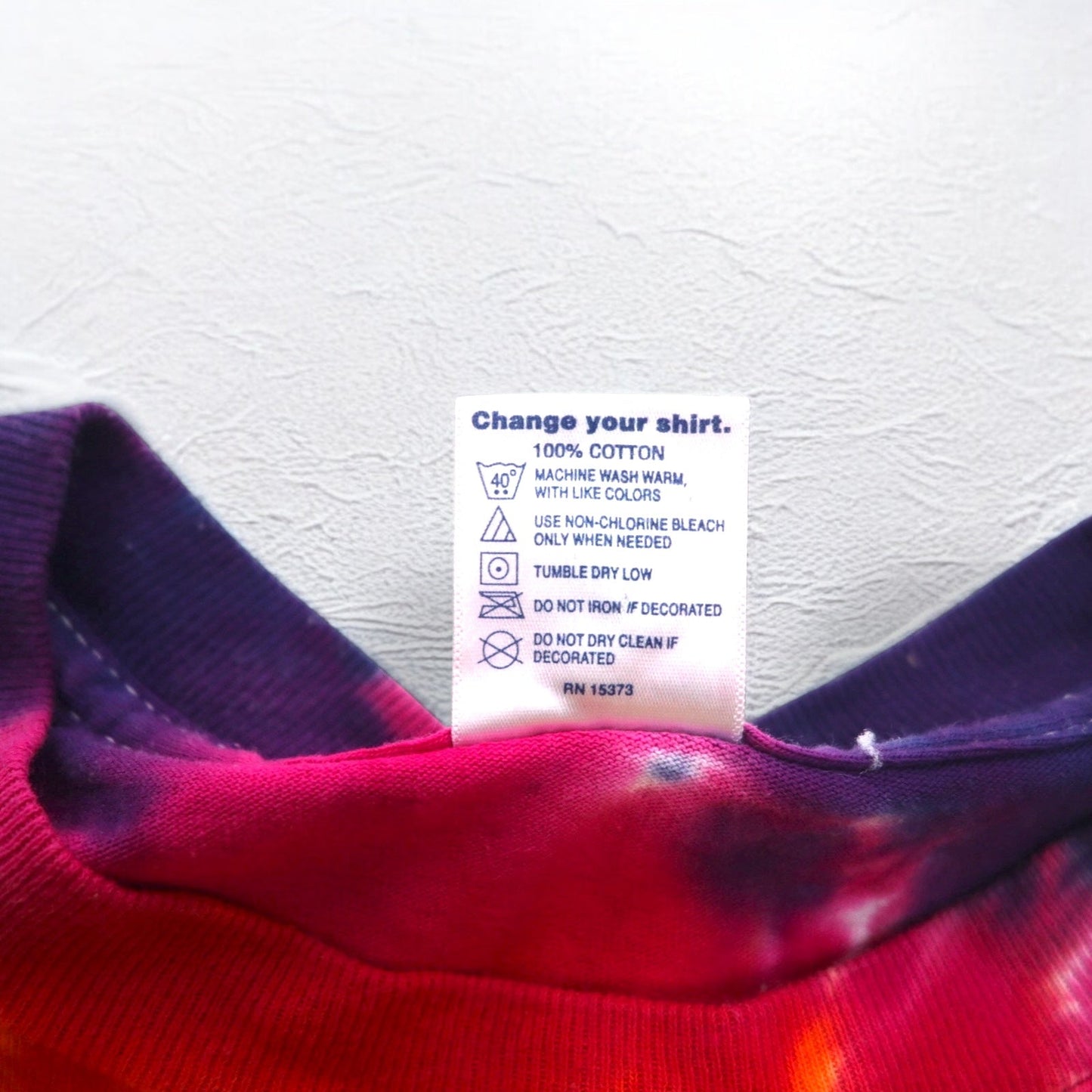 GRATEFUL DEAD ダンシングベア タイダイ ロングスリーブTシャツ ロンT M マルチカラー DELTAボディ グレートフルデッド