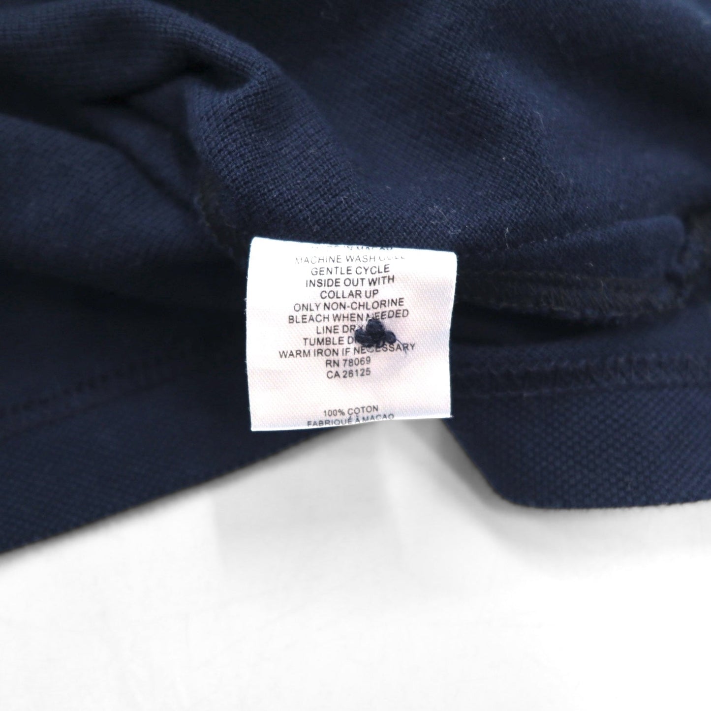 NIKE ドライフィット ポロシャツ M ネイビー コットン 鹿の子 TIGER WOODS タイガーウッズ スウォッシュ