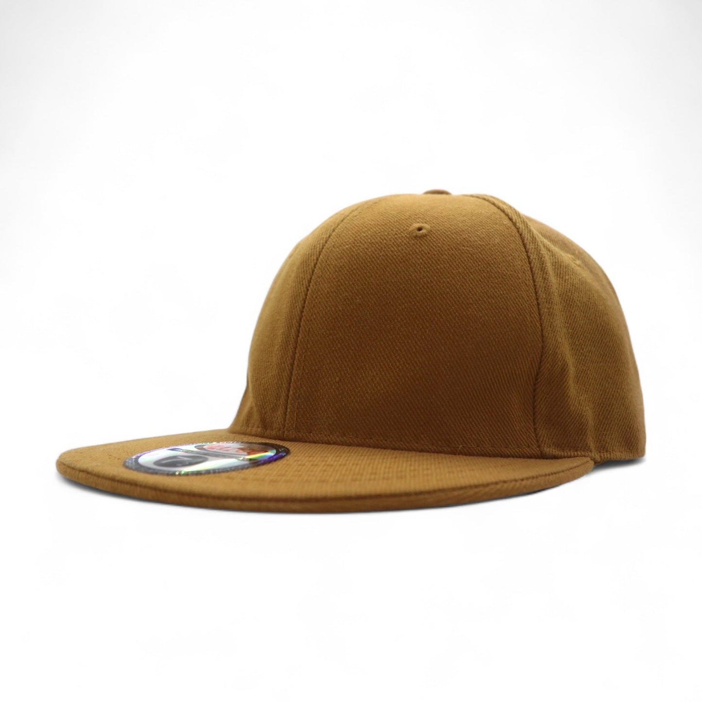 HATCO PREMIUM ORIGINAL FLAT ベースボールキャップ 59.6cm キャメル アクリル