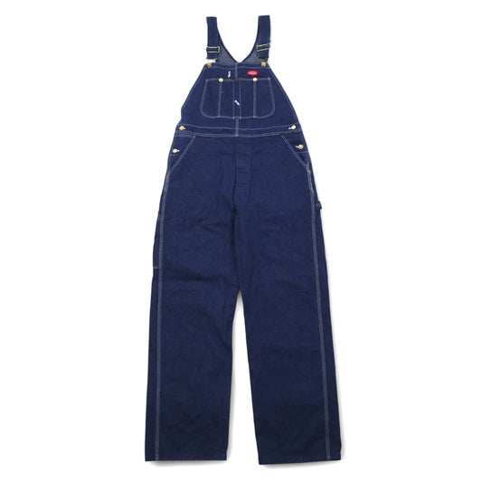 Dickies 90年代 USA製 デニム ペインター オーバーオール XL インディゴ ブルー