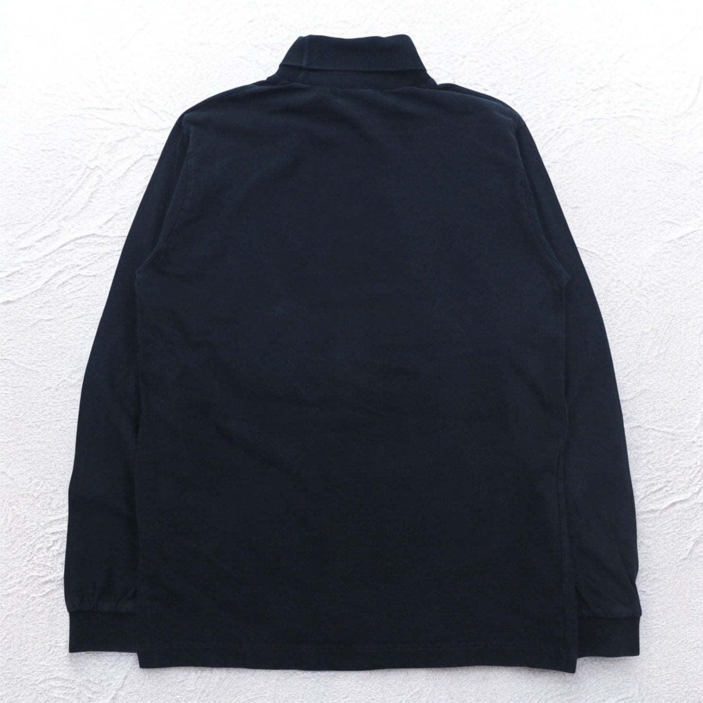 O'NEILL ヨーロッパ製 タートルネック ロングスリーブTシャツ ロンT L ブラック コットン