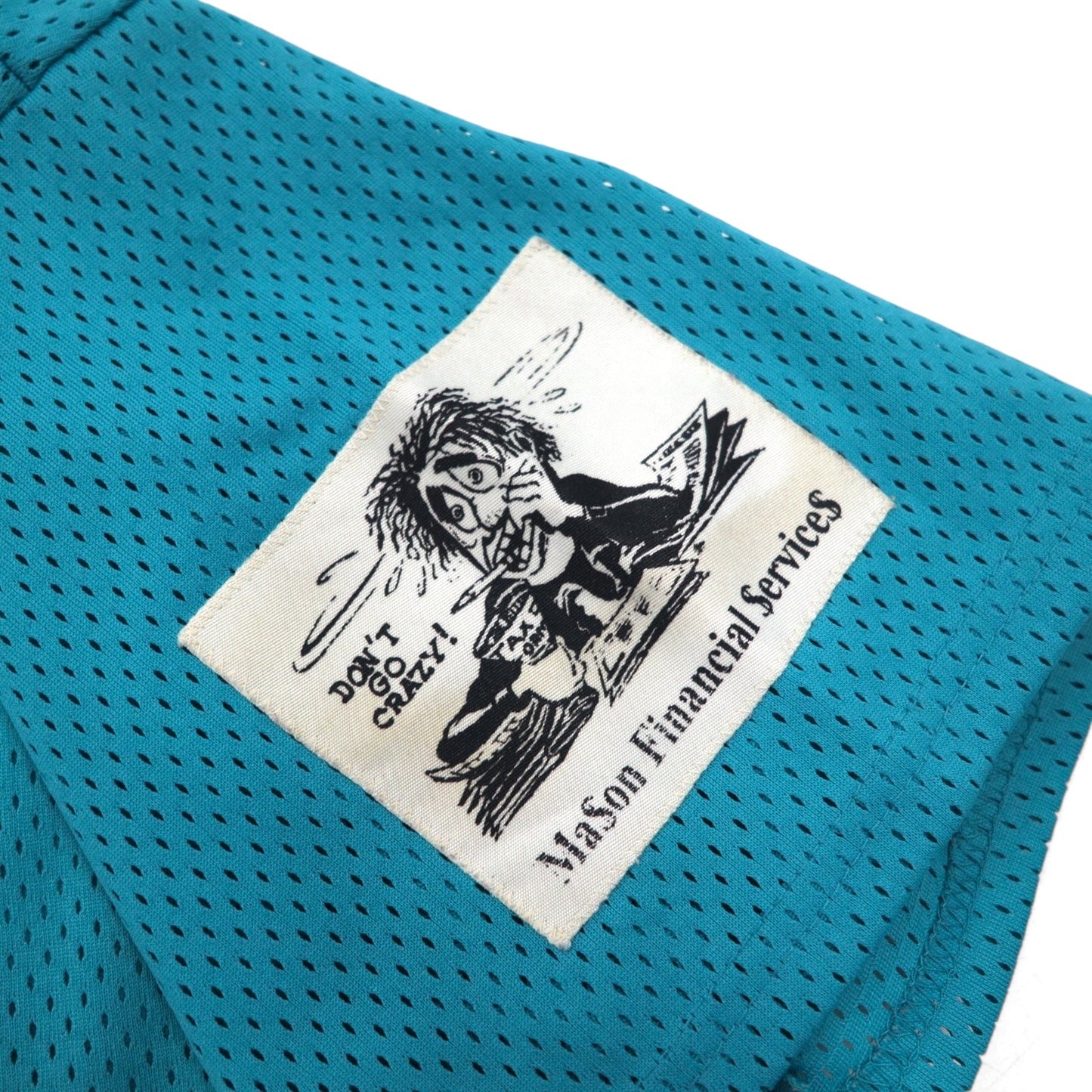 majestic 90年代 USA製 MiLB メッシュ ベースボールシャツ 2X ブルー Sea Dogs ナンバリング