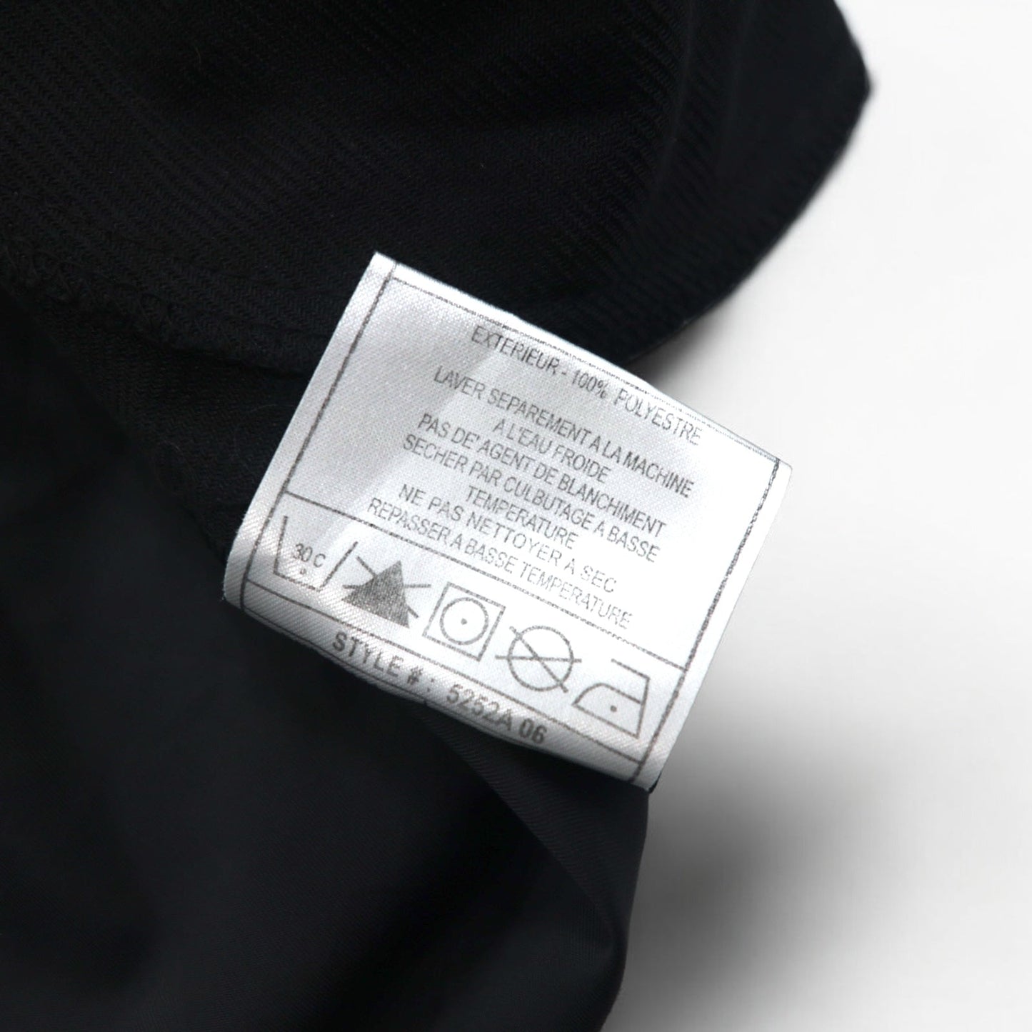 Reebok リブライン ピステ プルオーバー ナイロンジャケット XL ブラック NFL CAROLINA PANTHERS チームロゴ刺繍