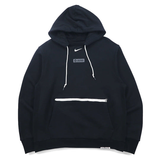 NIKE ENGINEERED リバースウィーブ 後付け パーカー XL ブラック NBA CELTICS センタースウォッシュ