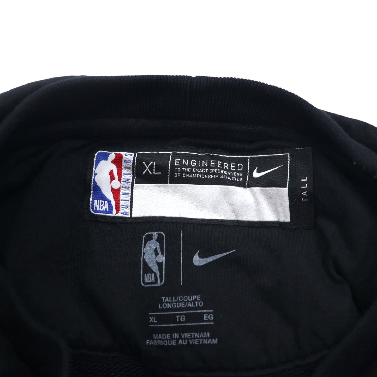 NIKE ENGINEERED リバースウィーブ 後付け パーカー XL ブラック NBA CELTICS センタースウォッシュ