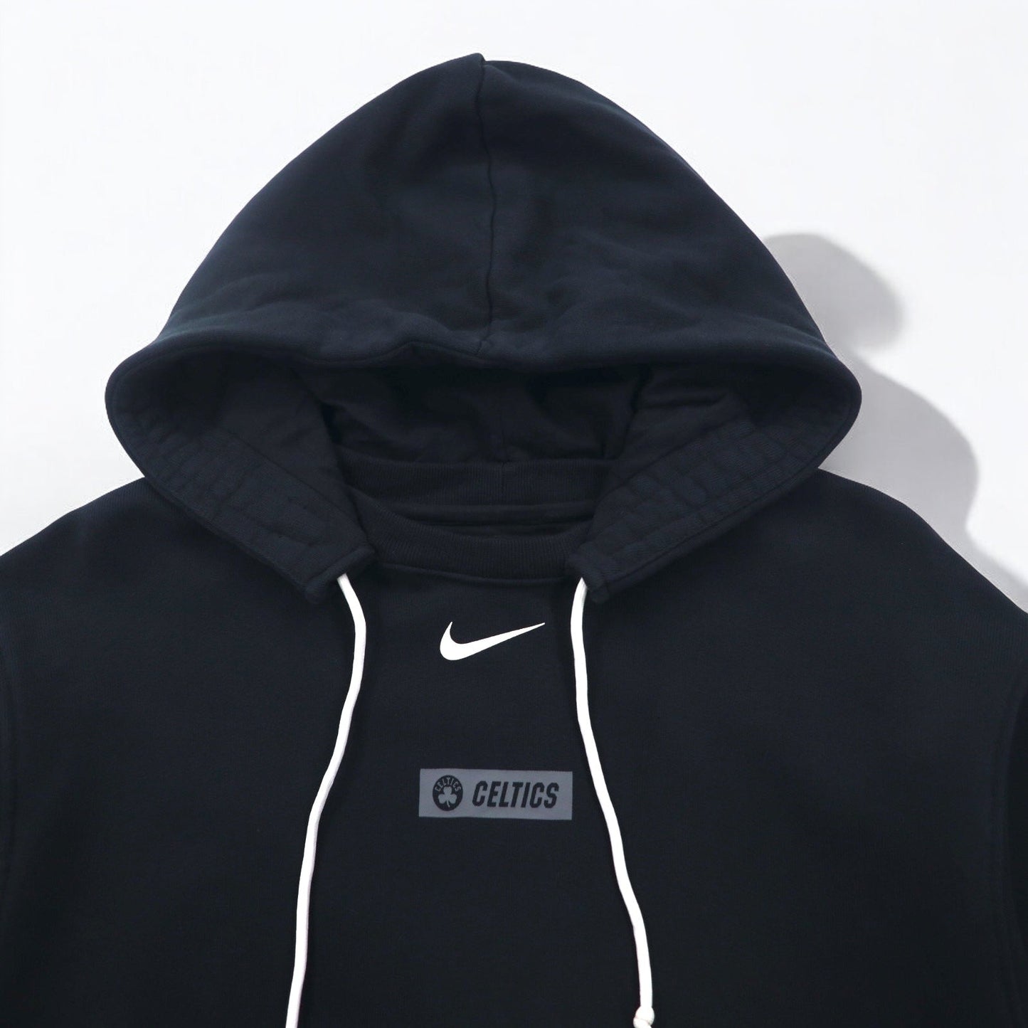 NIKE ENGINEERED リバースウィーブ 後付け パーカー XL ブラック NBA CELTICS センタースウォッシュ